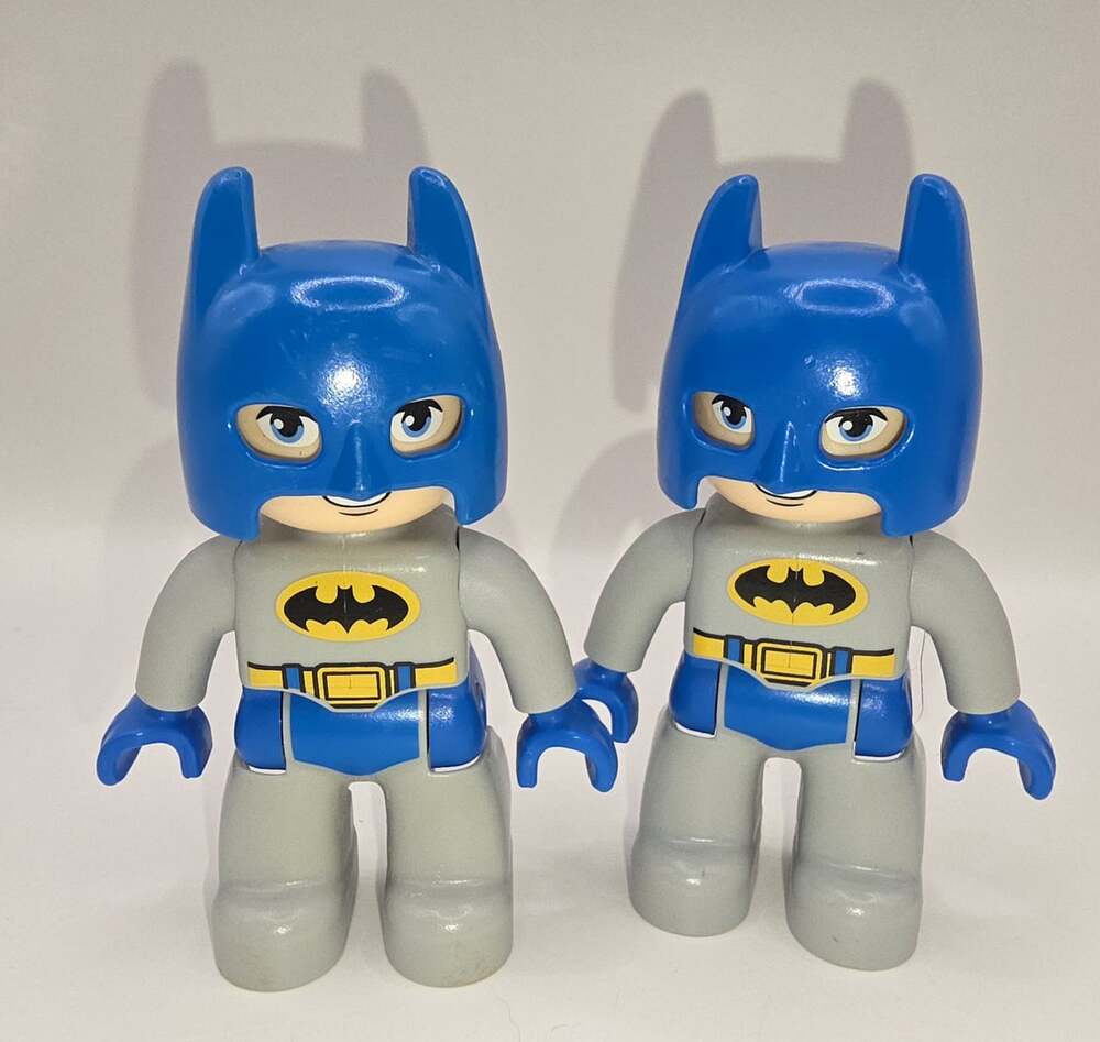 2 Lego Duplo Batman Figures for set 10823 Batwing Adventure